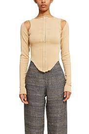Kepler Cotton Moon Iv Top Kepler S Moon Iv Top Is A Snug Handknit Top Made From Lightweight Cotton And Fea Clothes Clothes For Women Shopping Womens Clothing