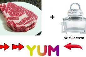 Thick Ribeye Steak In The Oyama Turbo Oven Oyama Turbooven Recipe Recipes Cooking Steak Food Foodies Foodie Steak Ribeye Steak How To Cook Steak