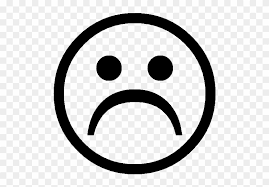 Sad Face Emoji Black And White Free Transparent Png Clipart Images Download These emoji can express feelings of uncomfortable, depressed, distressed, sad, unhappy or broken heart. sad face emoji black and white free
