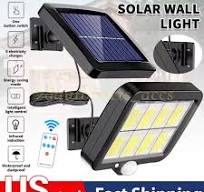 1200000lm LED Solar Street Light Security Flood Lamp Motion Sensor Outdoor  Wall