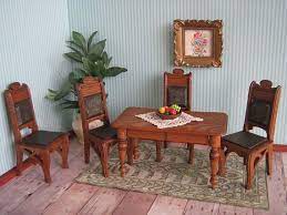 Reserved Antique Dollhouse Furniture 1900s German Oak Table W Etsy Dollhouse Furniture Oak Dining Room Set Furniture
