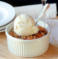 Simple filo pastry and apple dessert my little italian kitchen. Healthy Apple Crumble For One