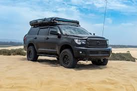 The optional sr5 sport package introduced for 2005 gains standard. Total Black Toyota Suv Toyota Sequoia Toyota Suv Toyota Trucks Toyota Sequioa