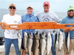 Blade Fishing Report: Local foursome hooks into salmon