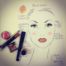 the blank canvas makeup look a