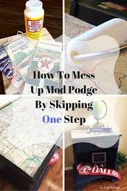 Mod Podge Maps And Milk Paint The Purple Hydrangea Diy Mod Podge Mod Podge Crafts Modge Podge Furniture