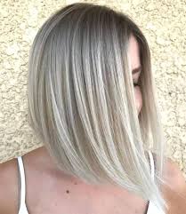 All you have to do is keep the black intact at your roots and apply an ashy ombré color halfway down your hair. 11 Of The Best Short Blonde Ombre Hairstyles Hairstylecamp