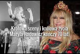 Maybe you would like to learn more about one of these? Maryla Rodowicz Konczy 70 Lat Zwiazek Z Synem Premiera Bojka Adoratorow O Jej Romansach Plotkowano W Prl U