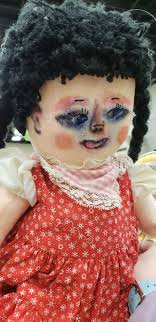 Working alone with a terrifying lady in a haunted building