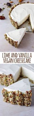 This Easy No Bake Vegan Cheesecake Is Light Creamy And Subtly Sweet With A Perfectly Silky Texture Recettes Sucrees Cuisine Et Boissons Nourriture