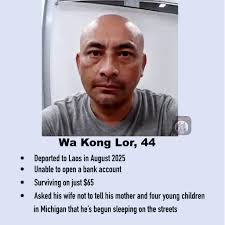 It's truly heartbreaking to hear this. Wa Kong Lor's wife has a GoFundMe  still open — please take a moment to check it out and consider donating to  help him get settled
