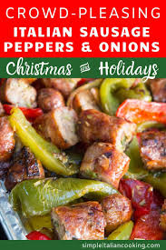 Delicious Easy Italian Sausage Peppers Onions Recipe Recipe Italian Sausage Recipes Stuffed Peppers Recipes