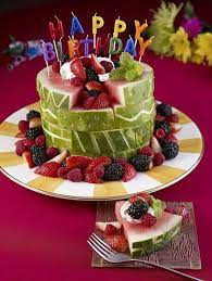 Find healthy birthday dessert recipes. Different Cake Torta De Frutas Tortas Pastel De Frutas