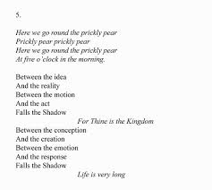 The Hollow Men T S Eliot Part 5 Poetry Quotes Poems Words