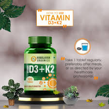 D2 (ergocalciferol) and d3 (cholecalciferol). Himalayan Organics Vitamin D3 With K2 As Mk7 Supplement 120 Veg Tabl The Himalayan Organics