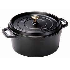 Round Cast Iron Cocotte By Staub Staub Staub Dutch Oven Cast Iron