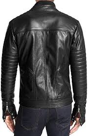 Men Leather Jacket Motorcycle Coat Slim Fit Outwear Lt088 S At Amazon Men S Clothing Store Jackets Men Fashion Stylish Leather Jacket Leather Jacket Men