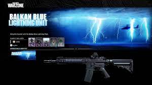 Call Of Duty Modern Warfare Balkan Blue Lightning Unit Bundle Purchase Plus Gameplay Youtube