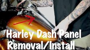 Full selection of dash inserts at carid.com. Video Harley Fuel Tank Dash Panel Console Remove Install
