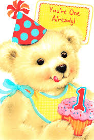 Us orders of $35+ from any participating shop now ship free. Valentine Card Design Happy Birthday Card For 1 Year Old Boy