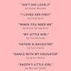 Whether you're a daughter or son looking for a tribute, this list has it all. 1