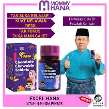 Mana nak dapat lagi dengan harga yang macam ni.tinggal beberapa hari je lagi kan nak masuk tahun baru dan mula persekolahan tahun depan.dengan langkah bijak dapatkan pakej minda dan anda akan lebih lebih dan lebih lagi bijak. Excelhana Vitamin Minda Pintar Kids Focus Supplement