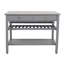 Saved by crate and barrel. 59 Off Crate Barrel Crate Barrel Belmont Open Kitchen Island Tables