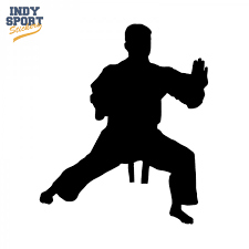 Martial Arts Karate Kata Male Boy Silhouette Car Stickers And Decals Boy Silhouette Karate Kata Martial Arts
