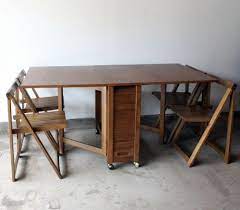 Modern Self Storing Dining Set Http Manlyvintage Com Www Facebook Com Manlyvintage Midcen Drop Leaf Table Danish Mid Century Modern Drop Leaf Dining Table