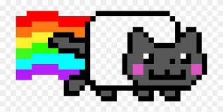 Amazon music stream millions of songs: Nyan Cat 800 X 200 Pixel Clipart 2366739 Pikpng