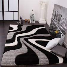 This rug performs best when paired with a rug pad to prevent shifting and sliding. Modern Rugs Grey Black And White Abstract Living Room Rug Carpet Mat Small Large Teppich Wohnzimmer Teppich Design Zimmerteppiche