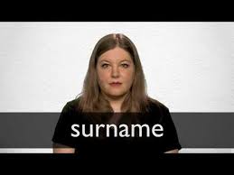 Listen to the pronunciation of these words and practice using them in context. French Translation Of Surname Collins English French Dictionary