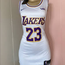 Nike kids los angeles lakers lebron james 23 icon swingman nba jersey yellow. Dresses New Custom Lakers Jersey Lebron James Poshmark