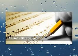 Original key not angka f. Yiruma Kiss The Rain Kalimba Tab Kalimba Notalari