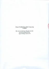 Báo cáo tài chính hợp nhất giữa niên độ cho kỳ sáu tháng kết thúc