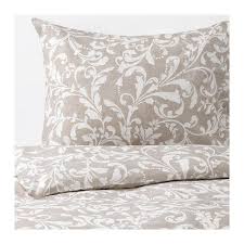 Découvrez trädkrassula housse de couette et taie, blanc/bleu, 150x200/65x65 cm. Varbracka Komplet Poscieli Bezowy Bialy 150x200 50x60 Cm Zamow Tutaj Ikea Housse De Couette Ikea Housse De Couette Ensemble Housse De Couette