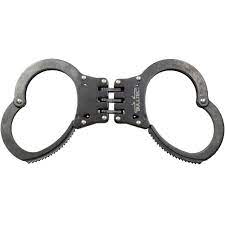 Hinged handcuffs synonyms, hinged handcuffs pronunciation, hinged handcuffs translation, english dictionary definition of hinged handcuffs. Bulltec Matt Black Burnished Wide Hinged Handcuffs Heavy Model Made Of Hardened Steel