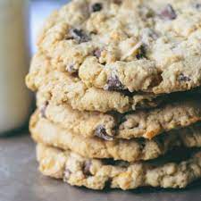 (pecans, peanut butter chips, coconut, oats, corn flakes…) somehow it all comes together and makes a fabulous cookie that is just so interesting to eat (in a good way, not a weird way). Giant Buffalo Chip Cookies Kitchen Sink Cookies