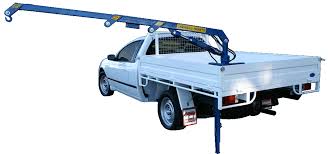 This Is A Hydraulic Ute Crane Available New And Used In Australia At Machines4u Http Www Machines4u Com Au Browse Con Construction Equipment Crane Work Truck