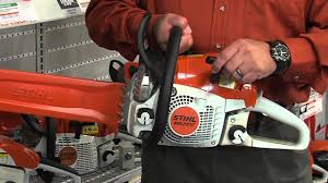 how to select the right stihl chainsaw