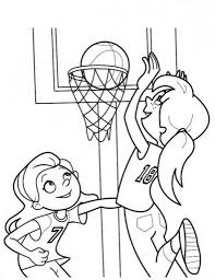 In coloringcrew.com find hundreds of coloring pages of sports and online coloring pages for free. Coloring Pages Astonishing Basketball Coloring Sheets Picture Inspirations Pages Girls Playing Page Sports