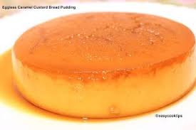 Eggless Caramel Custard Bread Pudding Bread Pudding In Pressure Cooker Easy Pudding Recipe Easy Puddings Eggless Custard Recipe Eggless Pudding Recipe