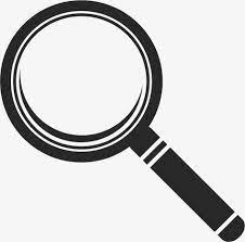 Vector Magnifying Glass Png And Vector Magnifying Glass Magnifier Painting Logo