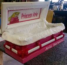 Baby Girl Got Her Wings Casket Toy Chest Celebration Of Life