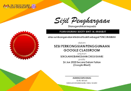 Rekaan kali ini dengan berorientasi landscape atau melintang. Template Sijil Penghargaan Melintang Format Powerpoint Cs Graphic