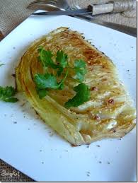 Steak De Chou Blanc La Fourchette Gourmande En 2020 Recette Chou Blanc Chou Blanc Recette Chou