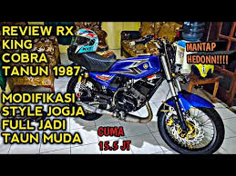 Inspirasi gambar modifikasi yamaha rx king, motor lawas yang unik dan keren. Video King Style