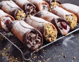 Cannolis Served On A Flat Rock That Lets The Chocolate Drip Onto The Table  : R/Wewantplates