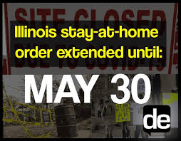 Saturday through at least april 7, marking illinois' most aggressive step yet to try to slow the. Covid 19 Update Pritzker Announces Extension Of Stay At Home Order Daily Egyptian