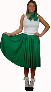 1950s St Patricks Day Shamrock Green Rock N Roll Skirt Scarf Irish Fancy Dress Ebay Irish Fancy Dress Full Circle Skirts Skirts